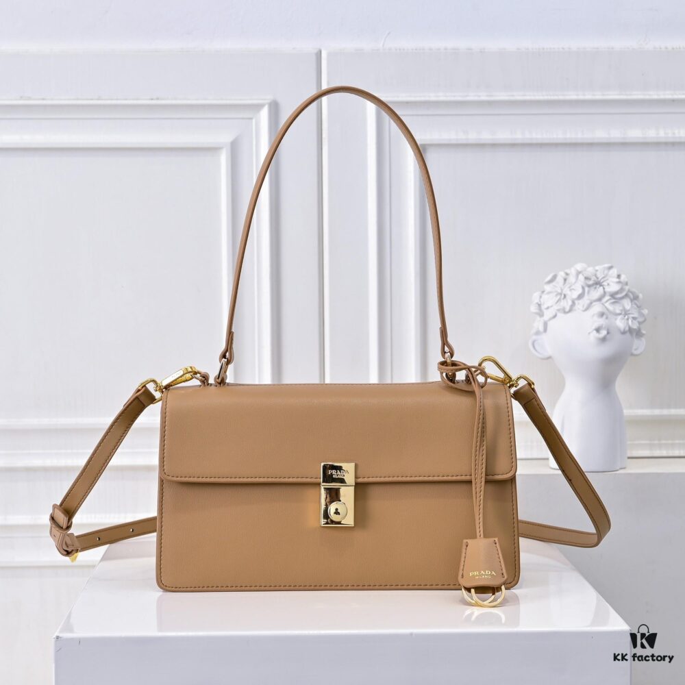 6930ba7a6e68136f4d9ae6f3 ✨New Launch✨ 2025 PRADA Pre-Spring Soft Sound Handbag – Imported Plain Calfskin Leather