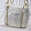 6930baa76e68136f4d9ae741 PRADA 2025 Spring New Arrival Waxed Leather Tote Bag