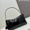 6930bac26e68136f4d9ae76d PRADA New Arrival Genuine Leather Shoulder Bag - Full Top-Grain Wrinkled Lacquer Calfskin & Suede Collection