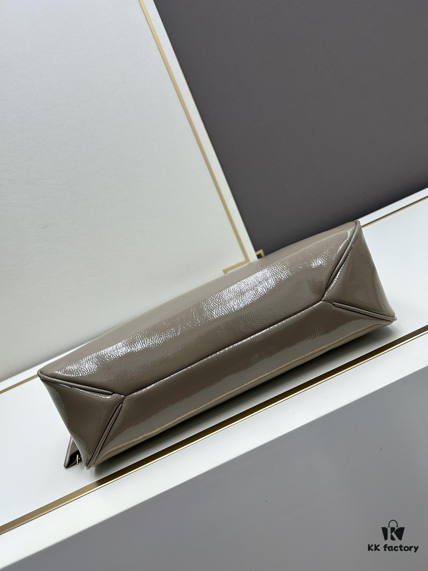 PRADA New Arrival Genuine Leather Shoulder Bag - Full Grain Wrinkled Lacquer Calfskin & Suede Collection