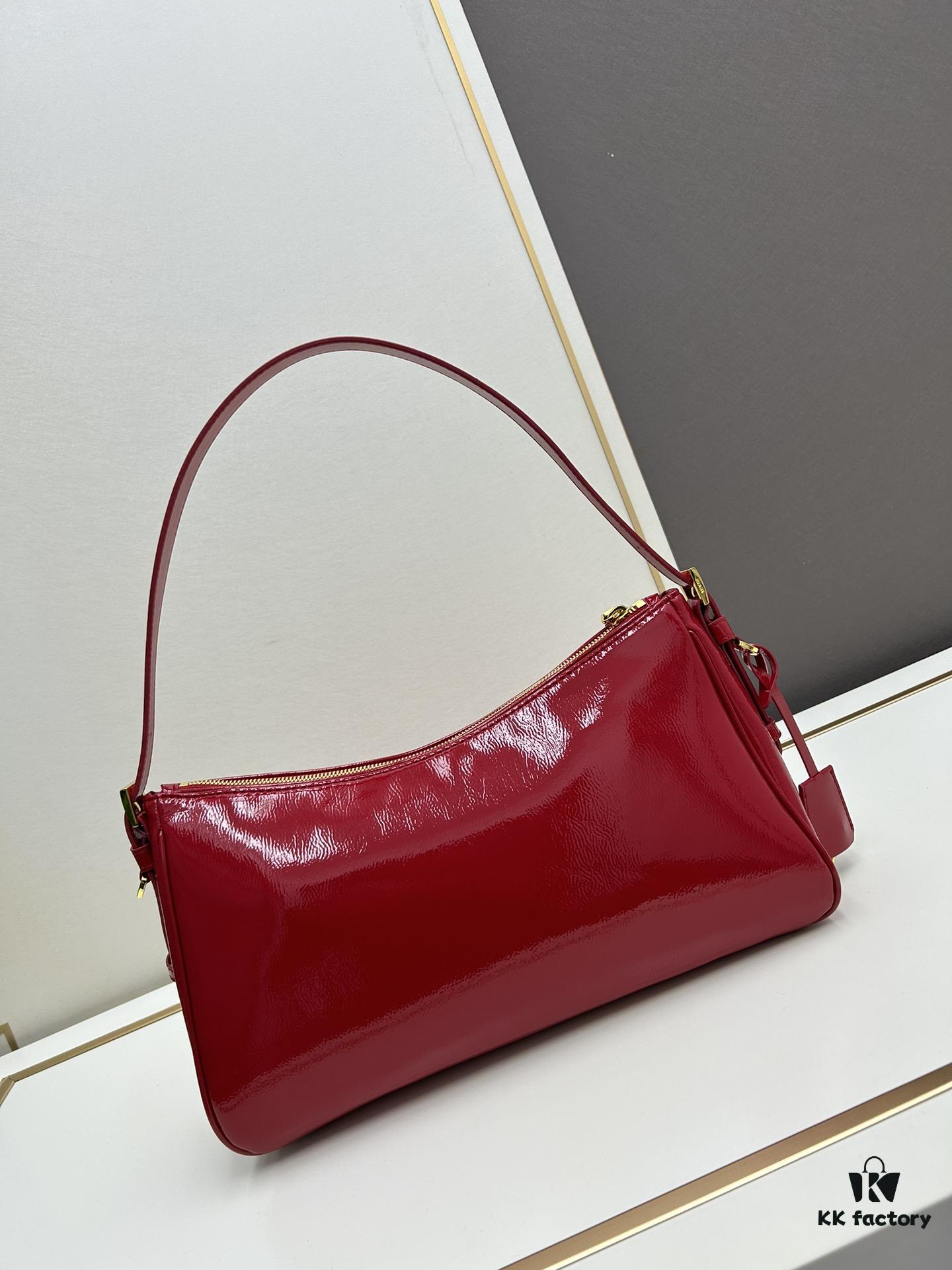 6930bac86e68136f4d9ae777 PRADA New Arrival at Official Counter (Full Leather Series) - Original Order Quality with Authentic Hardware, Wrinkled Painted Calfskin and Suede Lock Bag