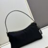 6930bacf6e68136f4d9ae786 PRADA New Arrival Genuine Leather Crossbody Bag - Full Top-Grain Wrinkled Lacquer Cowhide & Suede, Enamel Triangle Logo, Adjustable Handle, Detachable Keychain
