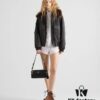 6930bad26e68136f4d9ae789 PRADA New Arrival Original Quality Full-Grain Crinkled Calfskin & Suede Lock Bag with Gold-Tone Hardware
