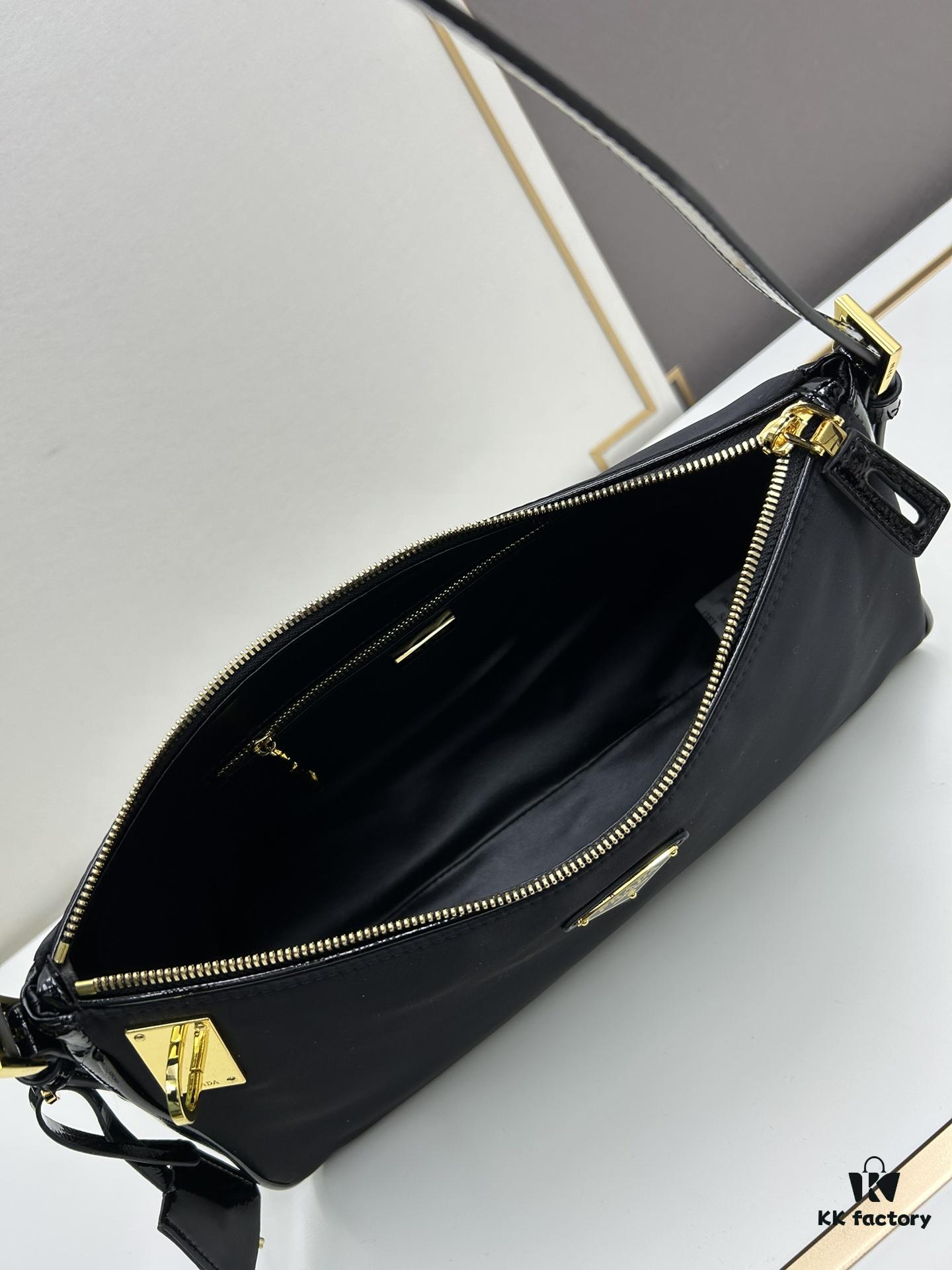 6930bad46e68136f4d9ae78f PRADA New Arrival Genuine Leather Crossbody Bag - Full Top-Grain Wrinkled Lacquer Cowhide & Suede, Enamel Triangle Logo, Adjustable Handle, Detachable Keychain
