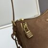 6930bad66e68136f4d9ae792 PRADA New Arrival Genuine Leather Shoulder Bag - Full Top Grain Wrinkled Lacquer Cowhide & Suede Closure Bag