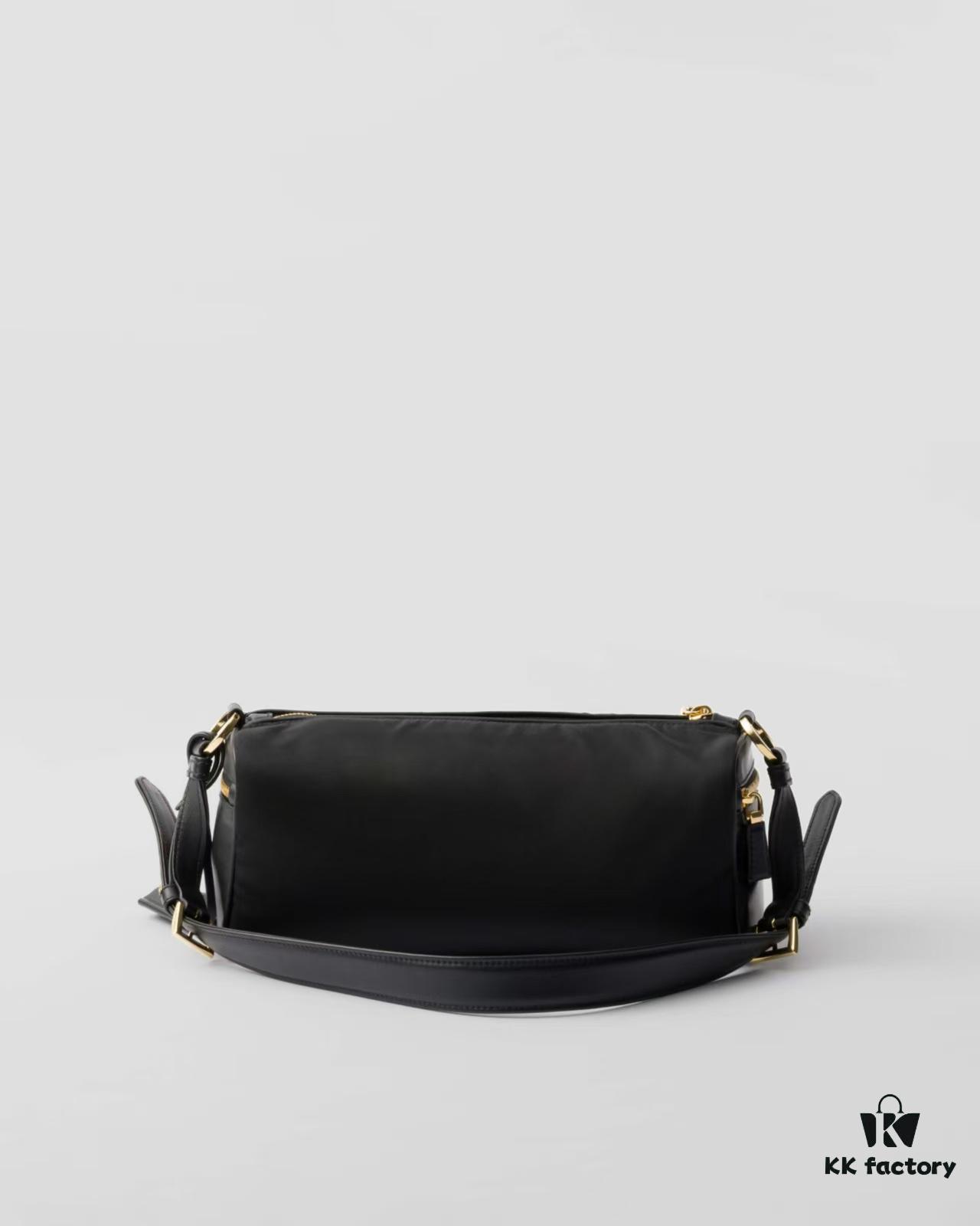 6930bad66e68136f4d9ae793 PRADA New Arrival Original Quality Full-Grain Crinkled Calfskin & Suede Lock Bag with Gold-Tone Hardware