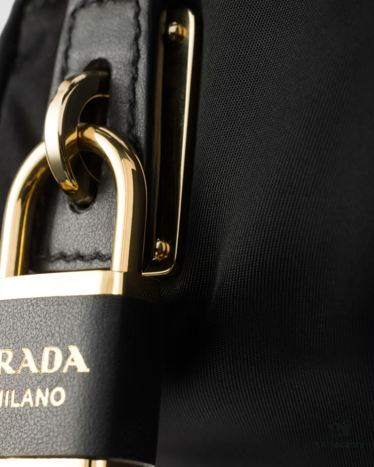 6930bad96e68136f4d9ae794 PRADA New Arrival Original Quality Full-Grain Crinkled Calfskin & Suede Lock Bag with Gold-Tone Hardware