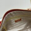 6930bae56e68136f4d9ae7a9 PRADA Genuine Full-Grain Wrinkled Lacquer Calfskin & Suede Shoulder Bag - Original Order Quality with Matching Store Hardware