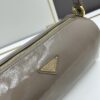 6930bae76e68136f4d9ae7ac PRADA New Arrival Original Quality Full-Grain Wrinkled Painted Calfskin - Suede Lock Bag