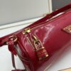 6930baee6e68136f4d9ae7b8 PRADA Genuine Full-Grain Wrinkled Lacquer Calfskin & Suede Shoulder Bag - Original Order Quality with Matching Store Hardware