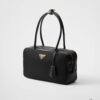 6930baf66e68136f4d9ae7c5 Nylon with Leather Trim, Full Leather PRADA Counter New Arrival Original Quality Matching Store Hardware Re-Nylon Nylon and Top Grain Calfskin Lock Bag