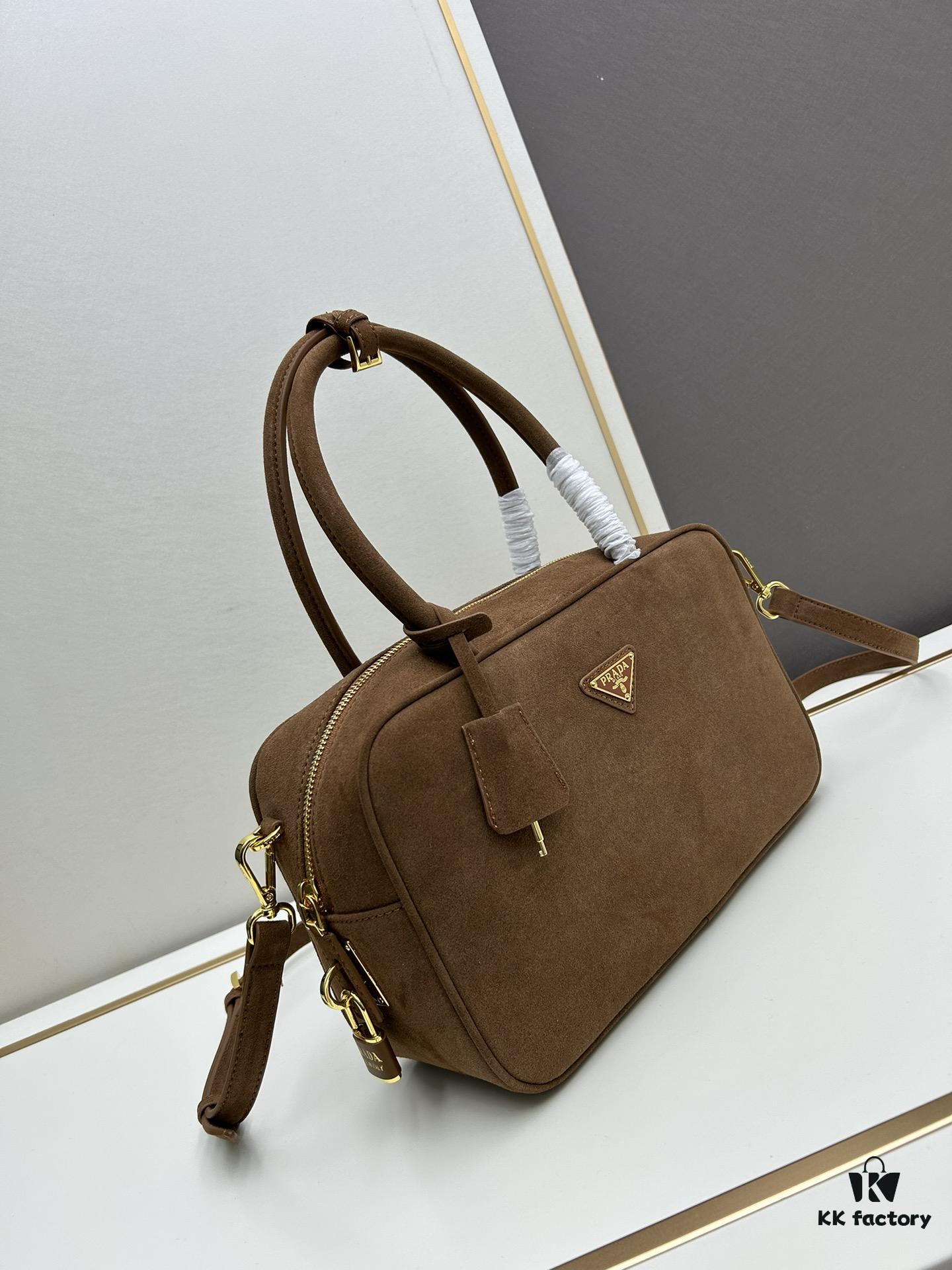 6930bafe6e68136f4d9ae7d0 Nylon with Genuine Leather Trim, PRADA Counter New Arrival - Original Quality with Matching Hardware