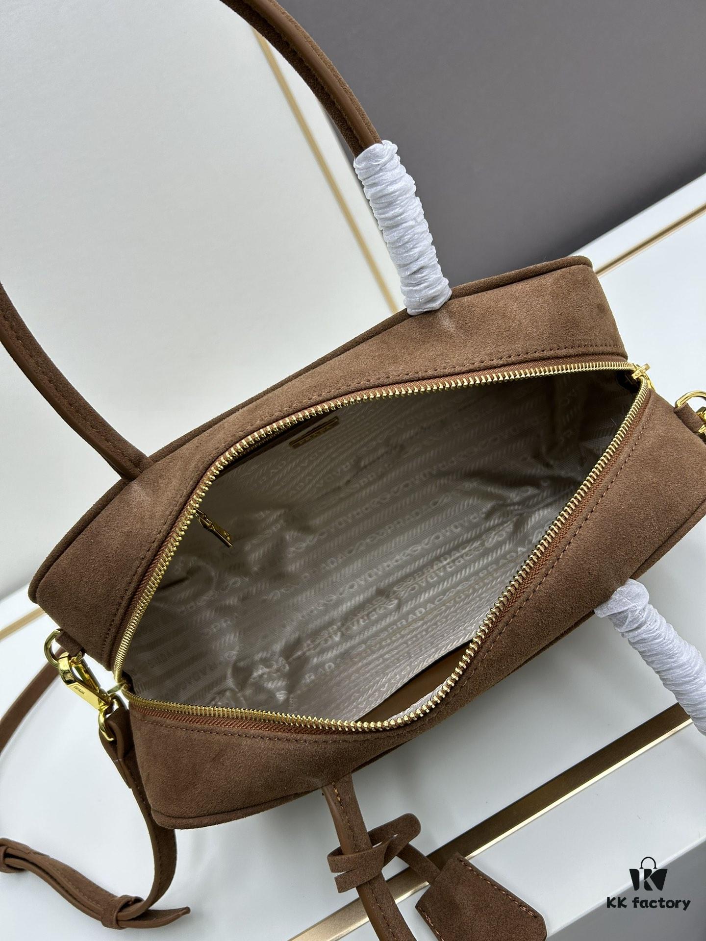 6930bb026e68136f4d9ae7d6 Nylon with Genuine Leather Trim, PRADA Counter New Arrival - Original Quality with Matching Hardware