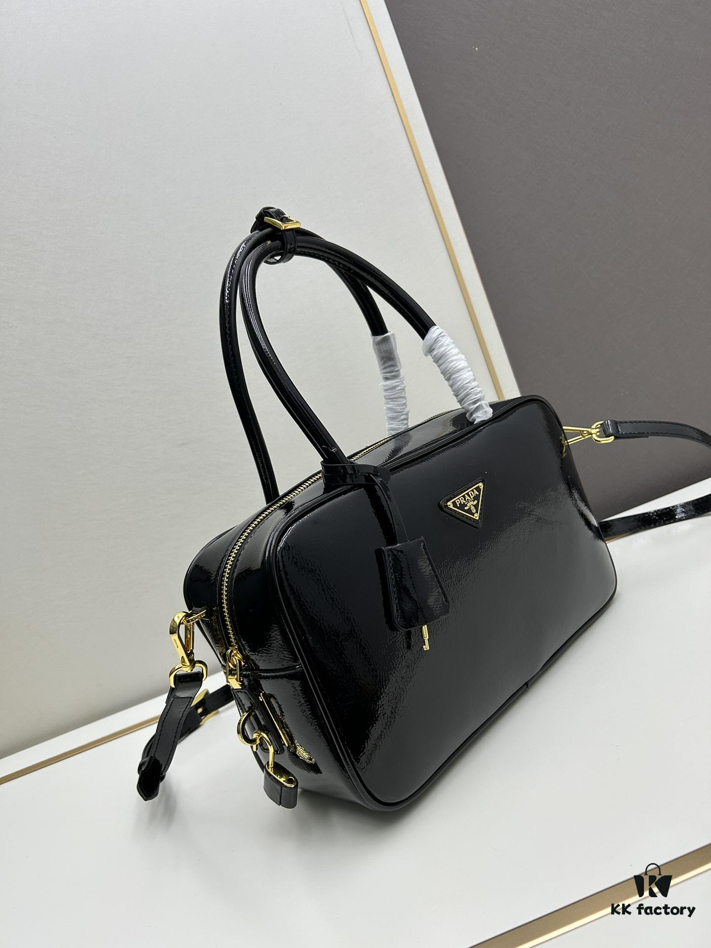 6930bb036e68136f4d9ae7d9 Nylon with Genuine Leather Trim, PRADA Counter New Arrival - Original Quality Matched to Counter Hardware, Re-Nylon Tote Bag