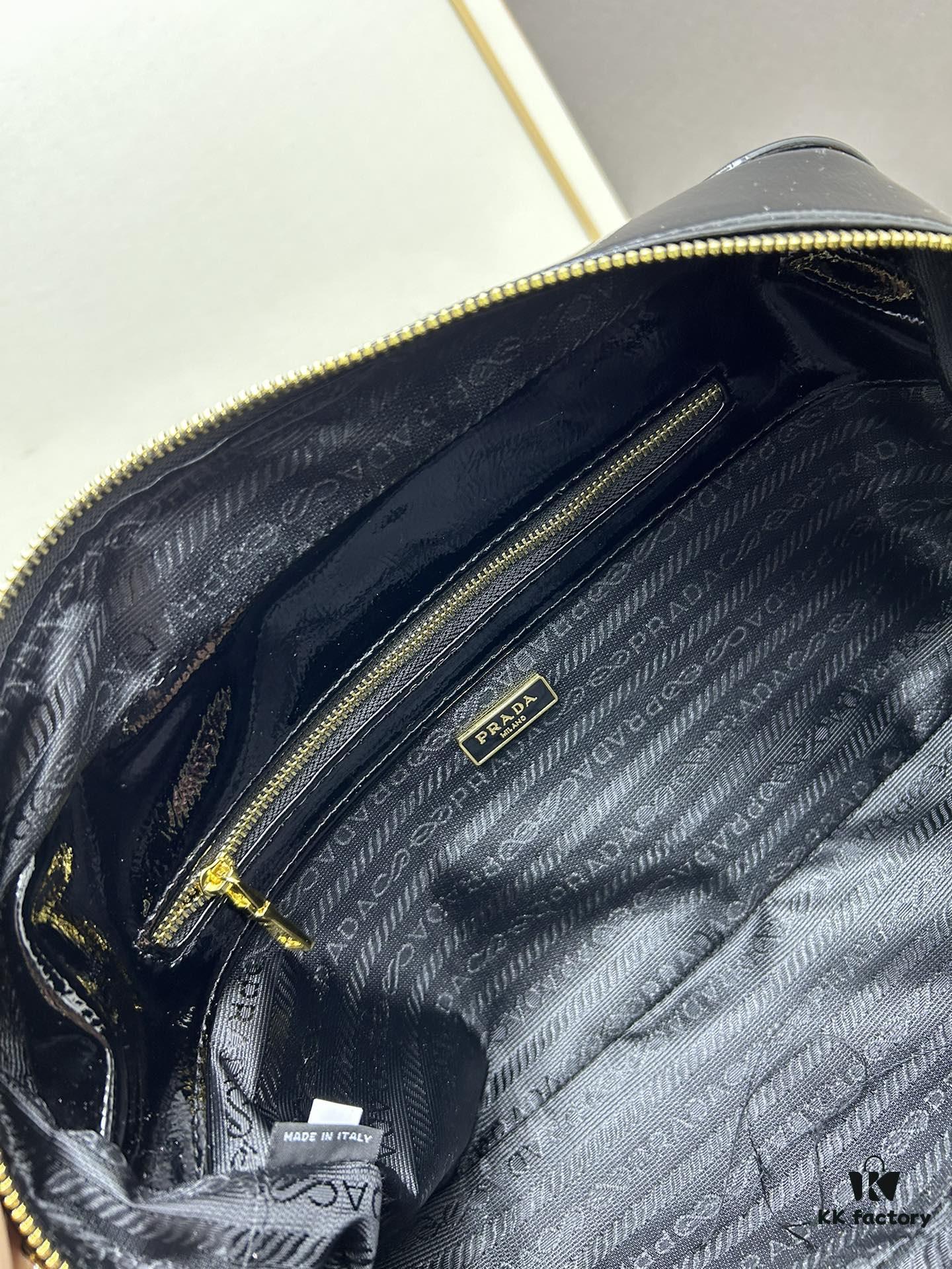 6930bb076e68136f4d9ae7e0 Nylon with Genuine Leather Trim, PRADA Counter New Arrival - Original Quality Matched to Counter Hardware, Re-Nylon Tote Bag