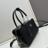 6930bb086e68136f4d9ae7e1 Nylon with Genuine Leather Trim, Full Leather PRADA Counter New Arrival Original Quality Matching Store Hardware Re-Nylon Tote Bag with Lock