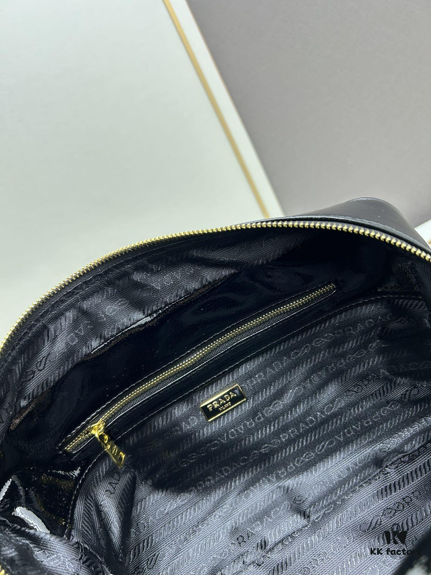 6930bb0c6e68136f4d9ae7e7 Nylon with Genuine Leather Trim, Full Leather PRADA Counter New Arrival Original Quality Matching Store Hardware Re-Nylon Tote Bag with Lock