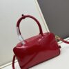 Nylon with Leather Trim, Full Leather 🎉PRADA Counter New Arrival🎉 [Original Order Quality + Matching Cabinet Hardware] Nylon and Top-Grain Calfskin Lock Bag