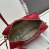 Nylon with Leather Trim, Full Leather 🎉PRADA Counter New Arrival🎉 [Original Order Quality + Matching Cabinet Hardware] Nylon and Top-Grain Calfskin Lock Bag