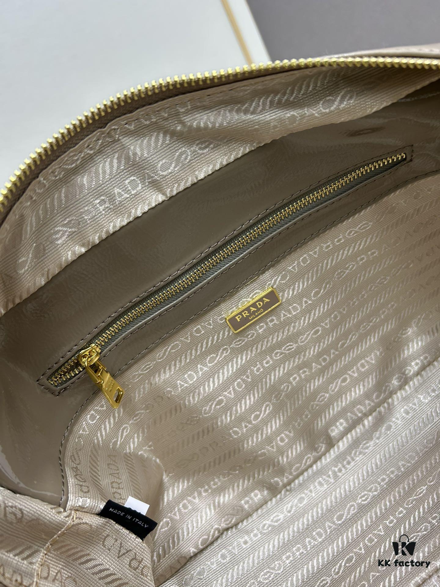 6930bb166e68136f4d9ae7f9 Nylon with Genuine Leather PRADA New Arrival Counter Quality Original Order Level Matching Hardware Recycled Nylon Tote Bag