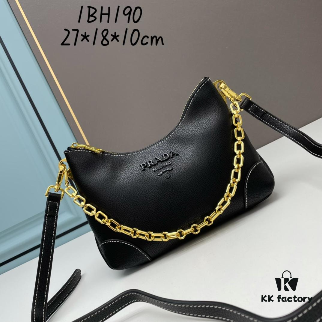 6930bb226e68136f4d9ae80f PRADA's New Hit - Horn-shaped Bag with Detachable Chain Strap