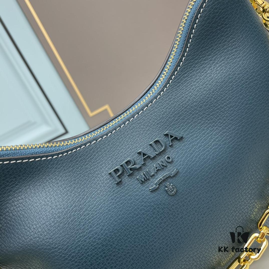 PRADA Hot Seller - New Arrival Horn Bag with Detachable Chain Strap