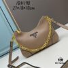 6930bb2b6e68136f4d9ae81e PRADA Must-Have Horn Bag with Detachable Chain Strap – A Perfect Blend of Vintage and Modern Fashion