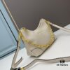 6930bb346e68136f4d9ae82d PRADA Must-Have Horn Bag with Detachable Chain Strap – A Perfect Blend of Vintage and Modern Fashion