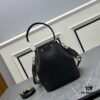 6930bb856e68136f4d9ae8b2 Prada New Arrival, Calfskin Leather with Pebbled Texture, Dual Shoulder Straps – One Leather Strap and One Colorful Woven Strap, Stylish and Versatile for Handheld or Crossbody Wear