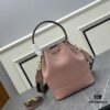 6930bb916e68136f4d9ae8c0 Prada New Arrival, Calfskin Leather with Lychee Texture, Comes with Two Straps - One Leather Strap and One Colorful Woven Strap for Stylish Versatility