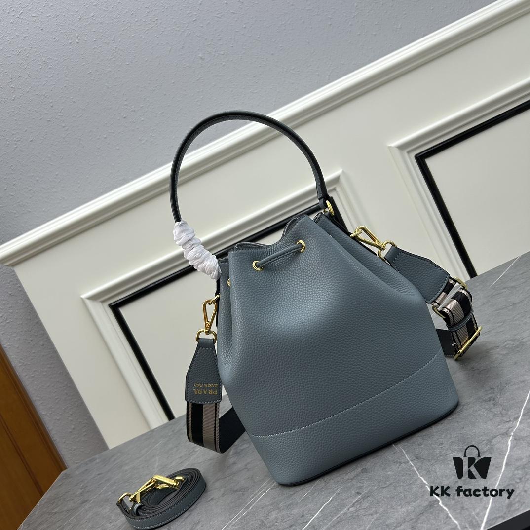 6930bb966e68136f4d9ae8c9 Prada Newest Arrival, Calfskin with Lychee Texture, Dual Strap Design, Stylish and Practical