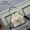 6930bb9e6e68136f4d9ae8d7 Prada New Arrival, Calfskin with Pebbled Texture, Dual Strap Design with Leather and Colorful Woven Strap, Stylish and Versatile Top Handle or Crossbody Bag