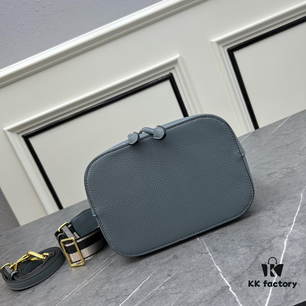 6930bb9f6e68136f4d9ae8da Prada Newest Arrival, Calfskin with Lychee Texture, Dual Strap Design, Stylish and Practical