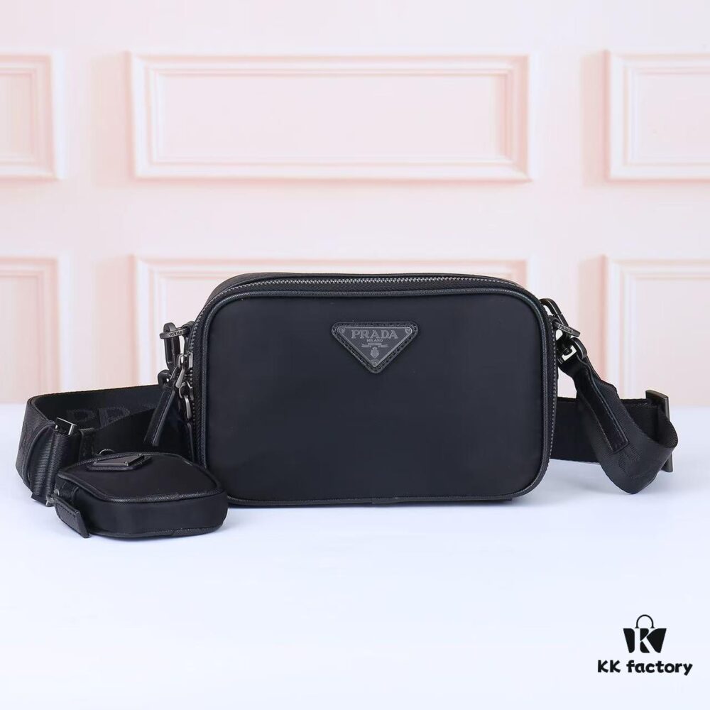 6930bba26e68136f4d9ae8e0 Prada Men's Bag in Recycled Nylon and Saffiano Leather, Reimagined for the New Collection