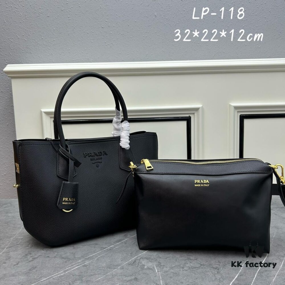 6930bbac6e68136f4d9ae8f0 PRADA Mother-Child Bag - Latest Bestseller, Made from Imported Saffiano Leather, Double Leather Top Handles, Detachable and Adjustable Wide Leather Shoulder Strap, Two Exterior Zip Pockets, Classic Galleria Tote Design