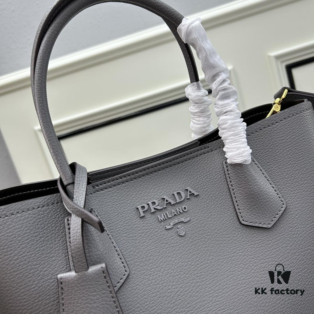 6930bbb36e68136f4d9ae8fc PRADA Mother-Child Bag - Latest Bestseller, Made from Imported Saffiano Leather, Double Leather Top Handles, Detachable and Adjustable Wide Leather Shoulder Strap, Two Exterior Zip Pockets, Classic Galleria Design