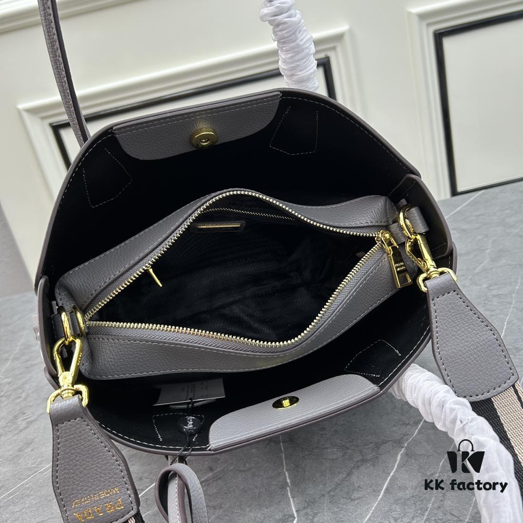 6930bbb36e68136f4d9ae8fd PRADA Mother-Child Bag - Latest Bestseller, Made from Imported Saffiano Leather, Double Leather Top Handles, Detachable and Adjustable Wide Leather Shoulder Strap, Two Exterior Zip Pockets, Classic Galleria Design