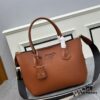 6930bbb56e68136f4d9ae8ff PRADA Mother-Child Bag - Latest Bestseller, Made from Imported Saffiano Leather, Double Leather Top Handles, Detachable and Adjustable Wide Leather Shoulder Strap, Two Exterior Zip Pockets, Classic Galleria Design