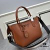 6930bbb76e68136f4d9ae901 PRADA Mother-Child Bag - Latest Bestseller, Made from Imported Saffiano Leather, Double Leather Top Handles, Detachable and Adjustable Wide Leather Shoulder Strap, Two Exterior Zip Pockets, Classic Galleria Design