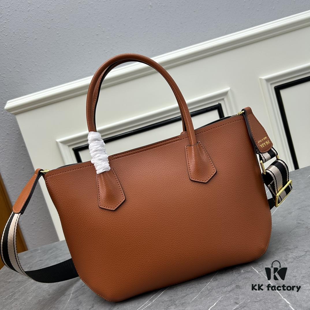 6930bbc36e68136f4d9ae915 PRADA Mother-Child Bag - Latest Bestseller, Made from Imported Saffiano Leather, Double Leather Top Handles, Detachable and Adjustable Wide Leather Shoulder Strap, Two Exterior Zip Pockets, Classic Galleria Design