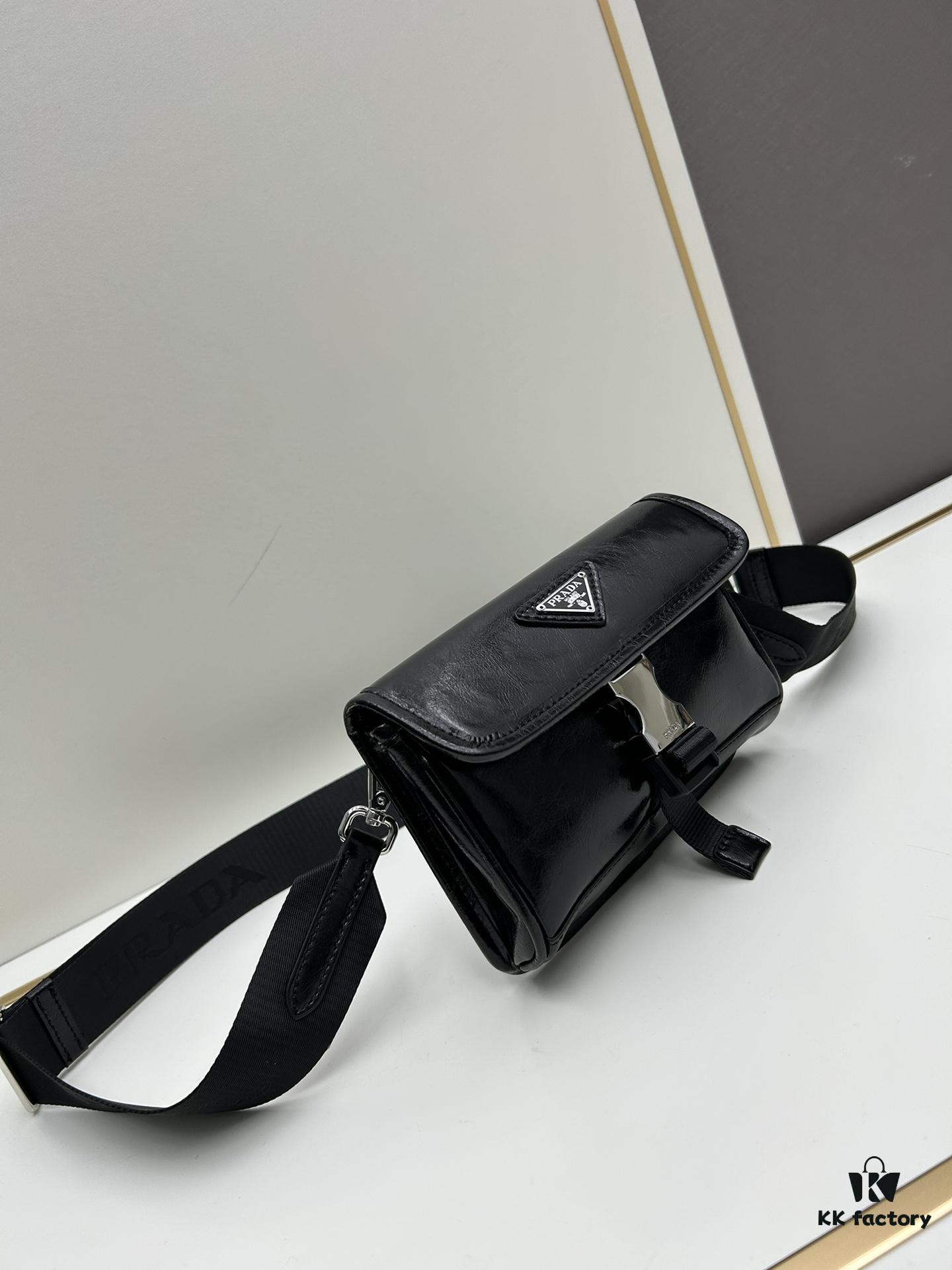 6930bbc66e68136f4d9ae91c Prada Nylon Crossbody Bag 2ZH108 Simple and Practical Unisex Design with Vintage Charm