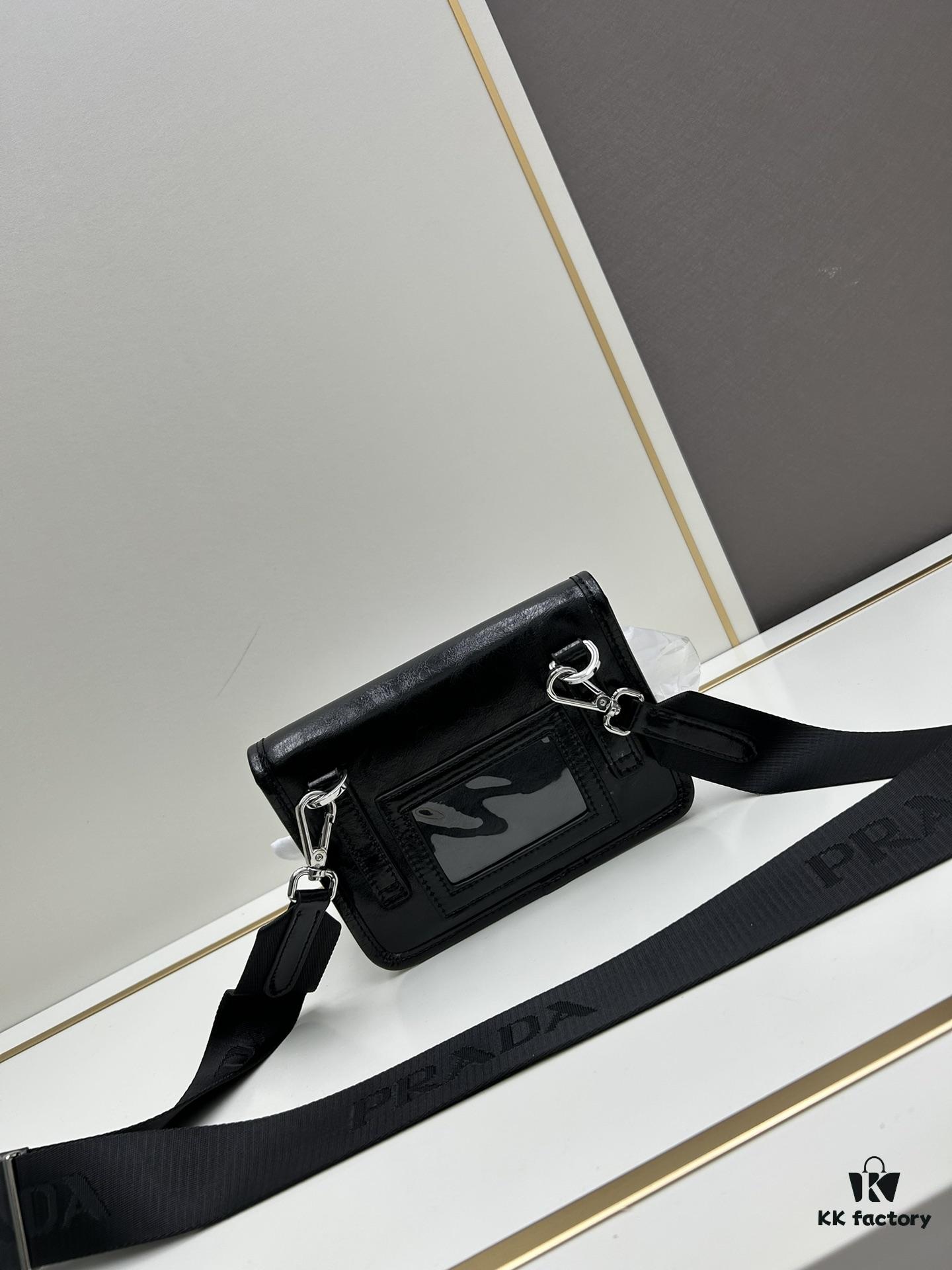 6930bbc76e68136f4d9ae91d Prada Nylon Crossbody Bag 2ZH108 Simple and Practical Unisex Design with Vintage Charm