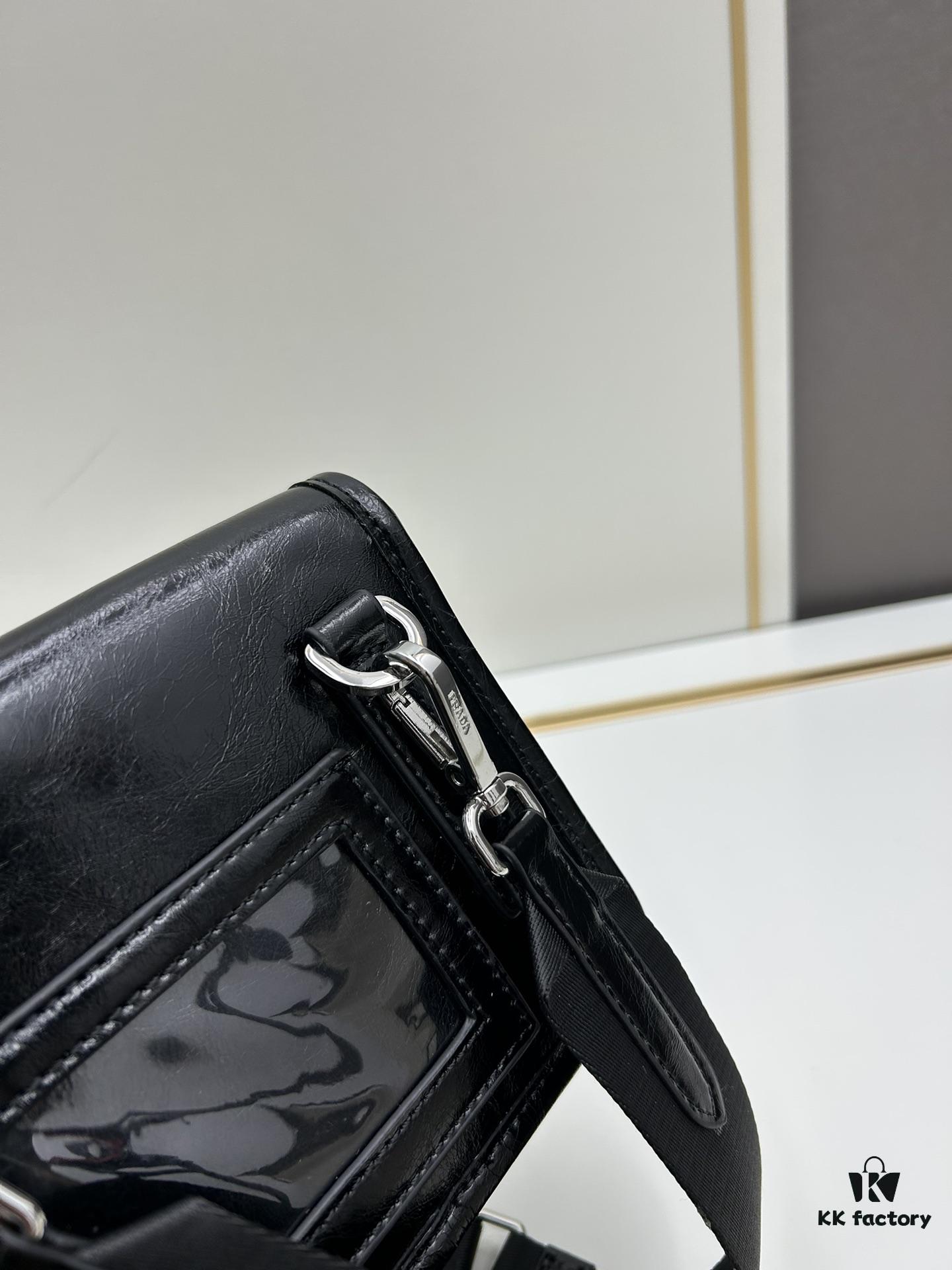 6930bbc96e68136f4d9ae920 Prada Nylon Crossbody Bag 2ZH108 Simple and Practical Unisex Design with Vintage Charm