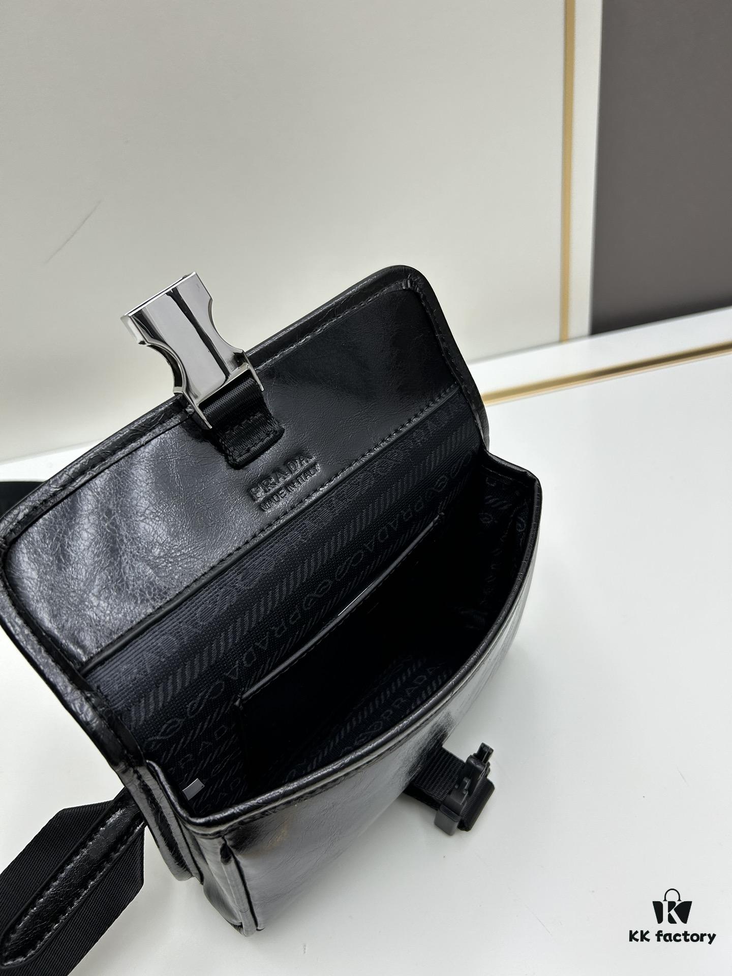 6930bbc96e68136f4d9ae921 Prada Nylon Crossbody Bag 2ZH108 Simple and Practical Unisex Design with Vintage Charm