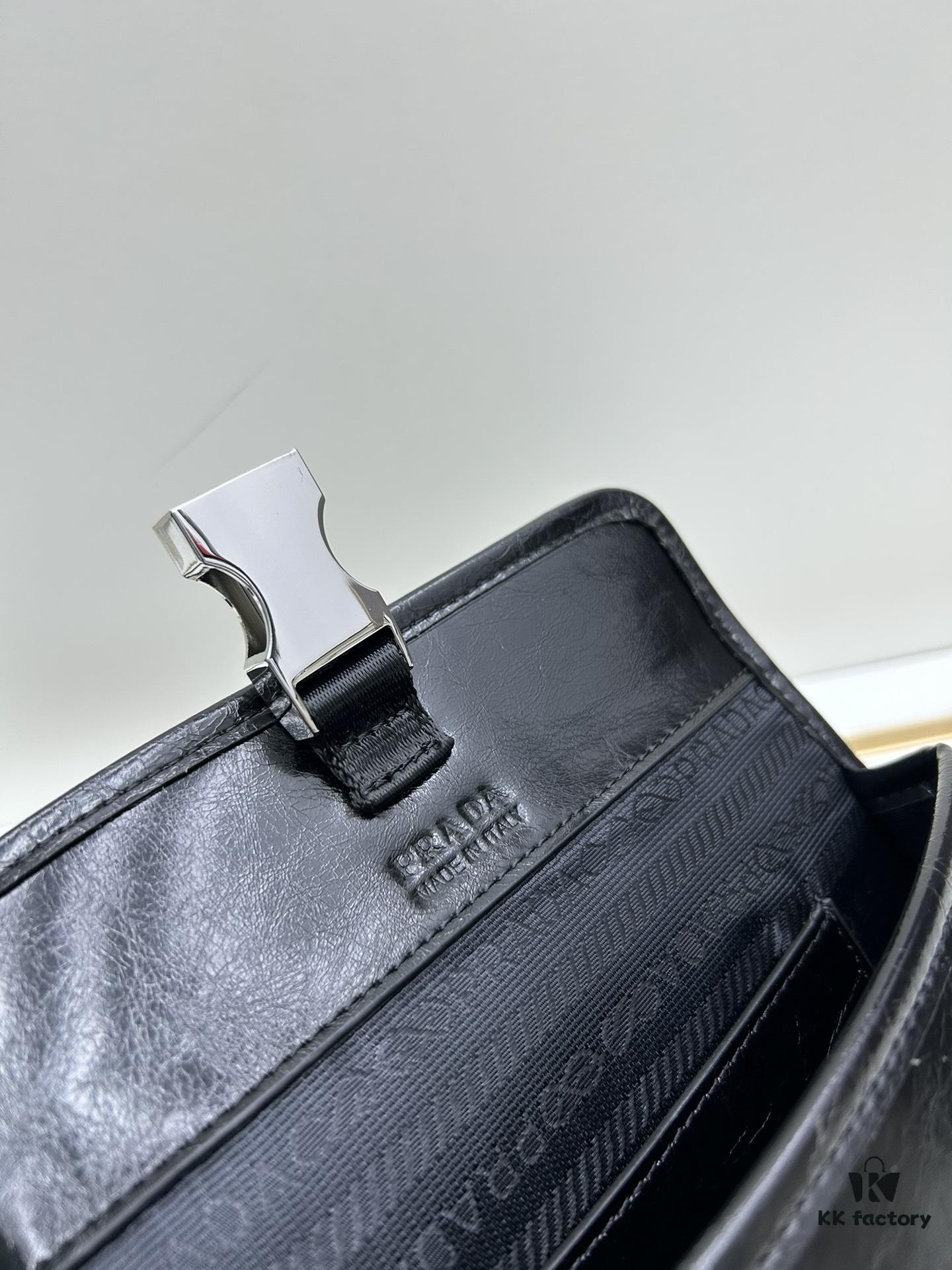 6930bbca6e68136f4d9ae922 Prada Nylon Crossbody Bag 2ZH108 Simple and Practical Unisex Design with Vintage Charm