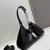 6930bbcf6e68136f4d9ae92a PRADA Counter New Arrival (All-Leather Series) Original Order Quality with Authentic Hardware Full-Grain Oil-Waxed Cowhide Shoulder Bag