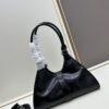 6930bbcf6e68136f4d9ae92b PRADA Counter New Arrival (All-Leather Series) Original Order Quality with Authentic Hardware Full-Grain Oil-Waxed Cowhide Shoulder Bag