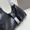 6930bbd06e68136f4d9ae92c PRADA Counter New Arrival (All-Leather Series) Original Order Quality with Authentic Hardware Full-Grain Oil-Waxed Cowhide Shoulder Bag