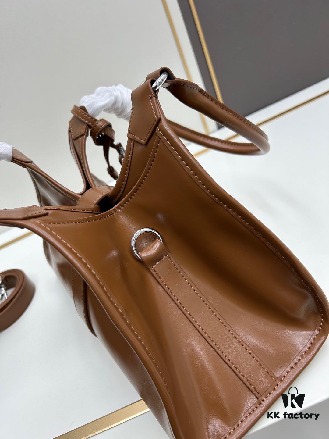 6930bbd76e68136f4d9ae939 PRADA New Arrival Shoulder Bag (Full Leather Series) - Original Quality with Authentic Hardware, Full-Grain Wax Oil Cowhide