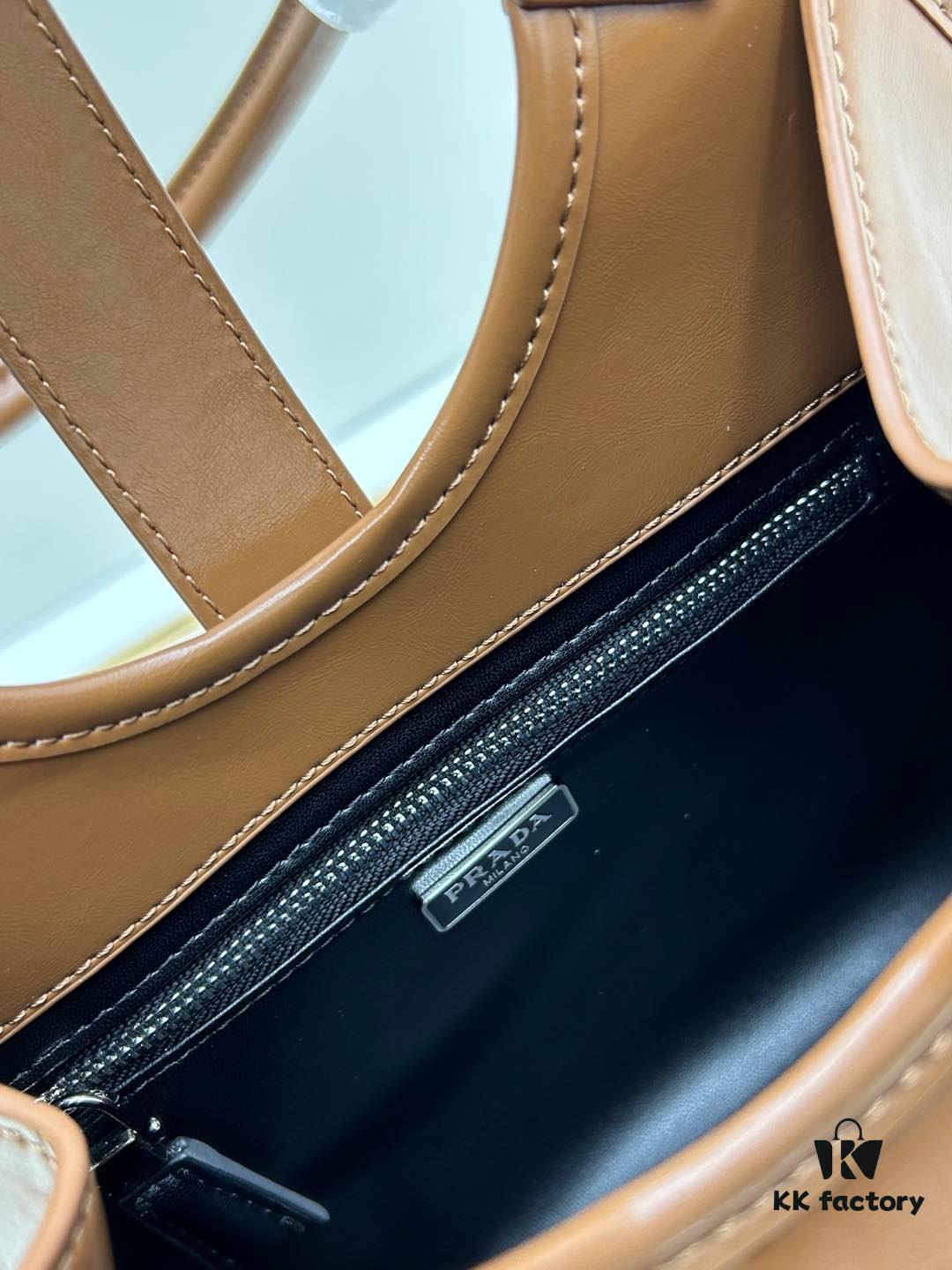 6930bbd76e68136f4d9ae93b PRADA New Arrival Shoulder Bag (Full Leather Series) - Original Quality with Authentic Hardware, Full-Grain Wax Oil Cowhide